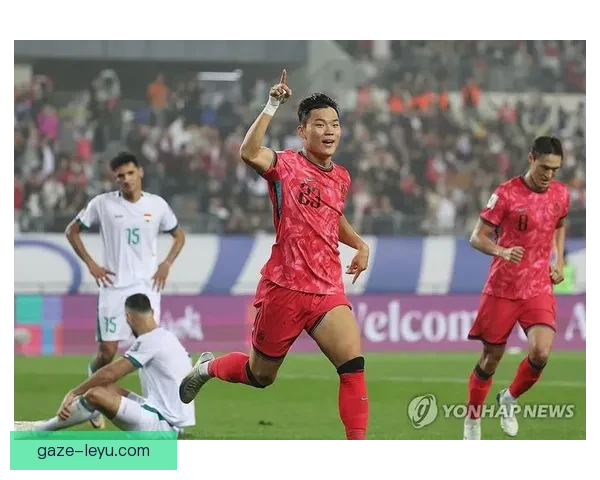 中国足球队迎战韩国队 展现强大实力冲击世界杯预选赛成功